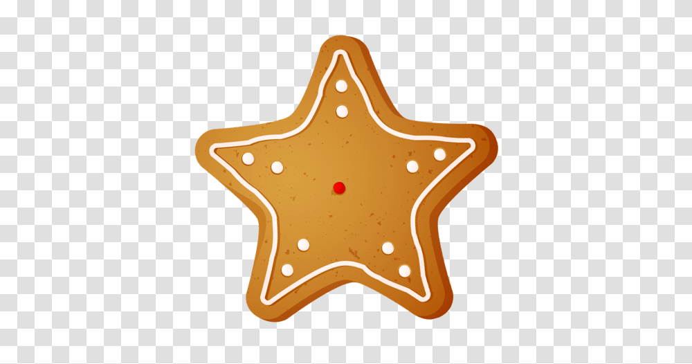 Gingerbread Clip Christmas, Star Symbol, Bonfire, Flame, Food Transparent Png