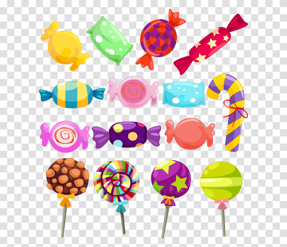 Gingerbread Clipart Candyland Candy Illustration, Lollipop, Food Transparent Png