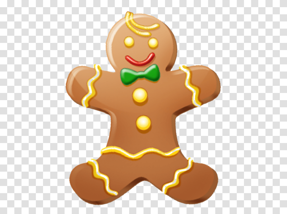 Gingerbread Clipart Playdough Gingerbread Man Body Parts, Cookie, Food, Biscuit, Sweets Transparent Png