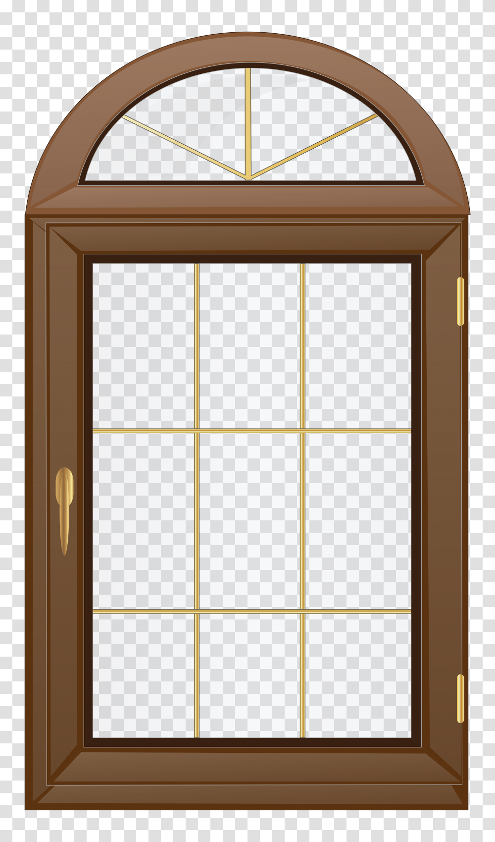Gingerbread Clipart Window, Picture Window, Door Transparent Png