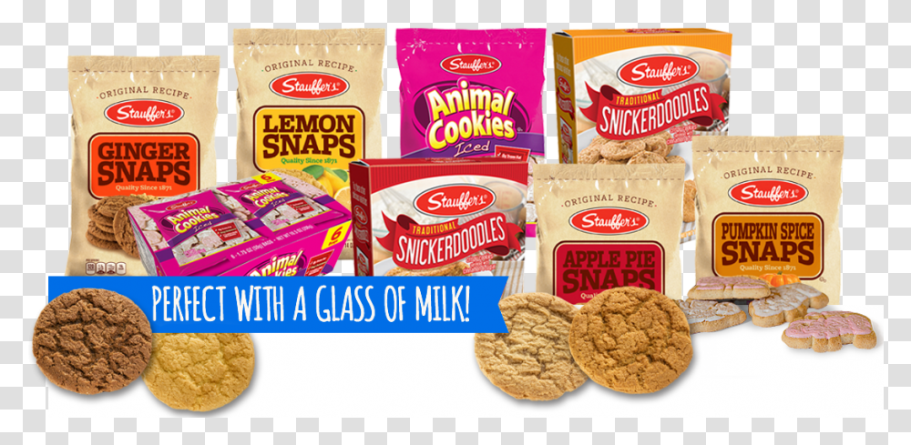 Gingerbread Cookie Stauffers Animal Crackers, Snack, Food Transparent Png