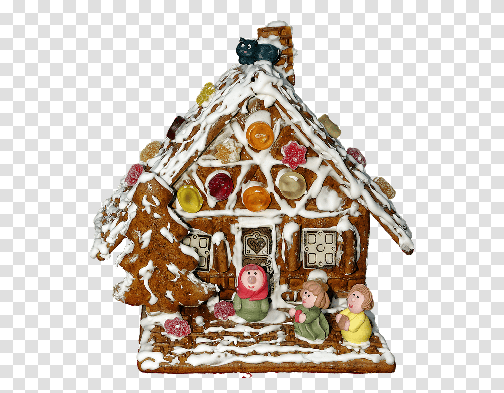 Gingerbread House 960, Religion, Cookie, Food, Biscuit Transparent Png