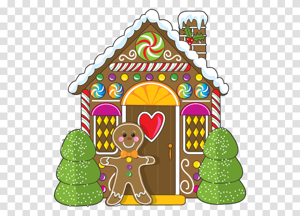 Gingerbread House Clipart, Cookie, Food, Biscuit, Tree Transparent Png