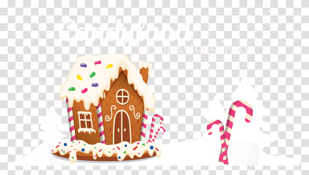 Gingerbread House, Cookie, Food, Biscuit, Birthday Cake Transparent Png