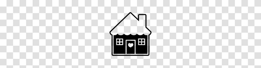Gingerbread House Icons Noun Project, Gray, World Of Warcraft Transparent Png