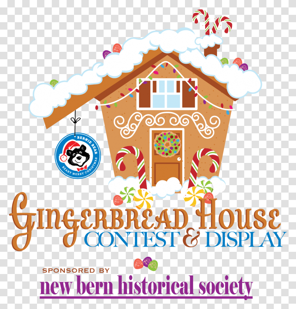 Gingerbread House Name, Flyer, Poster, Paper, Advertisement Transparent Png