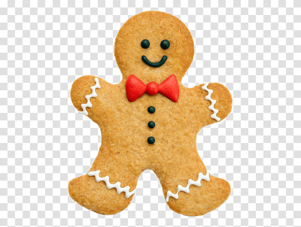 Gingerbread Man Biscuits Christmas Free Gingerbread Powerpoint Template, Cookie, Food, Sweets, Confectionery Transparent Png