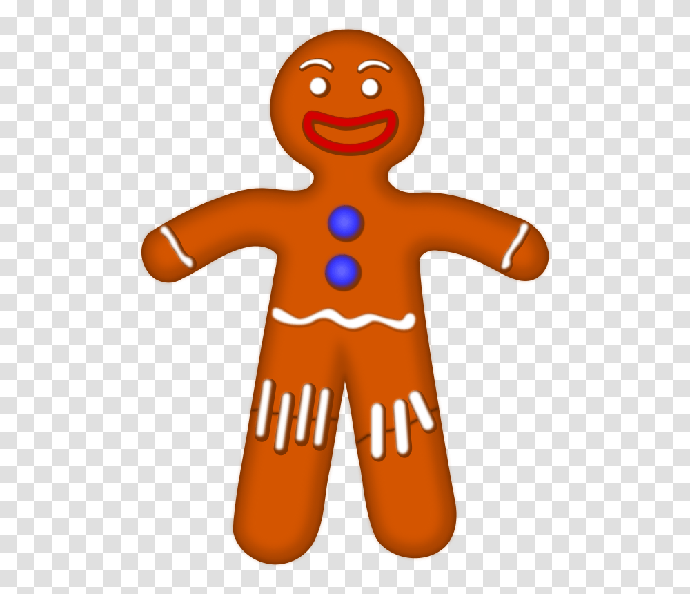 Gingerbread Man Christmas Clipart Explore Pictures, Cookie, Food, Biscuit, Hammer Transparent Png