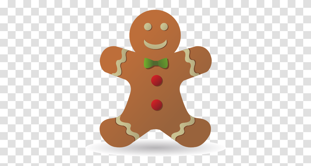 Gingerbread Man Christmas Free Icon Of Elements Gingerbread Man, Cookie, Food, Biscuit,  Transparent Png