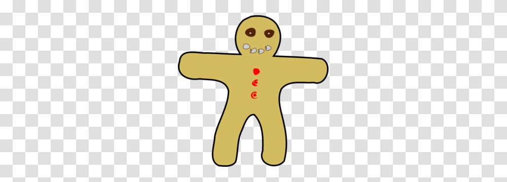 Gingerbread Man Clip Art, Cookie, Food, Biscuit, Cross Transparent Png