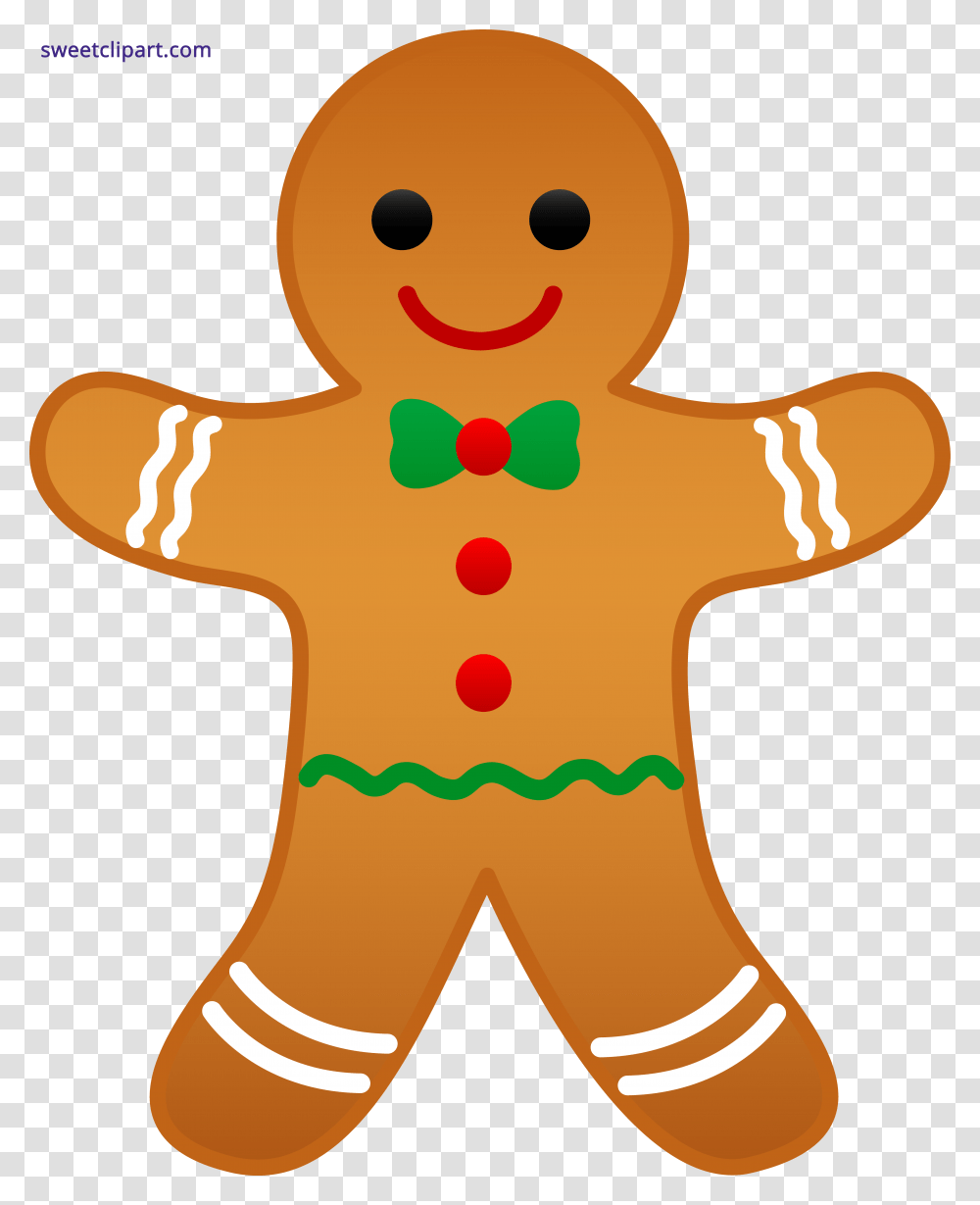 Gingerbread Man Clipart, Cookie, Food, Biscuit Transparent Png