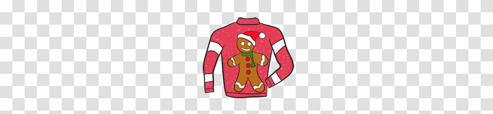 Gingerbread Man Clipart Crafts Christmas Sweaters, Apparel, Plant, Sleeve Transparent Png