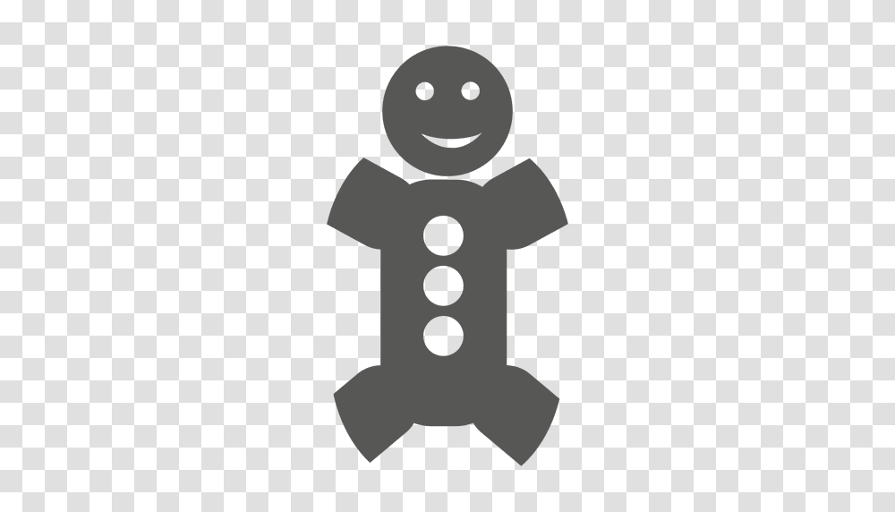 Gingerbread Man Flat Icon Red, Cross, Robot Transparent Png