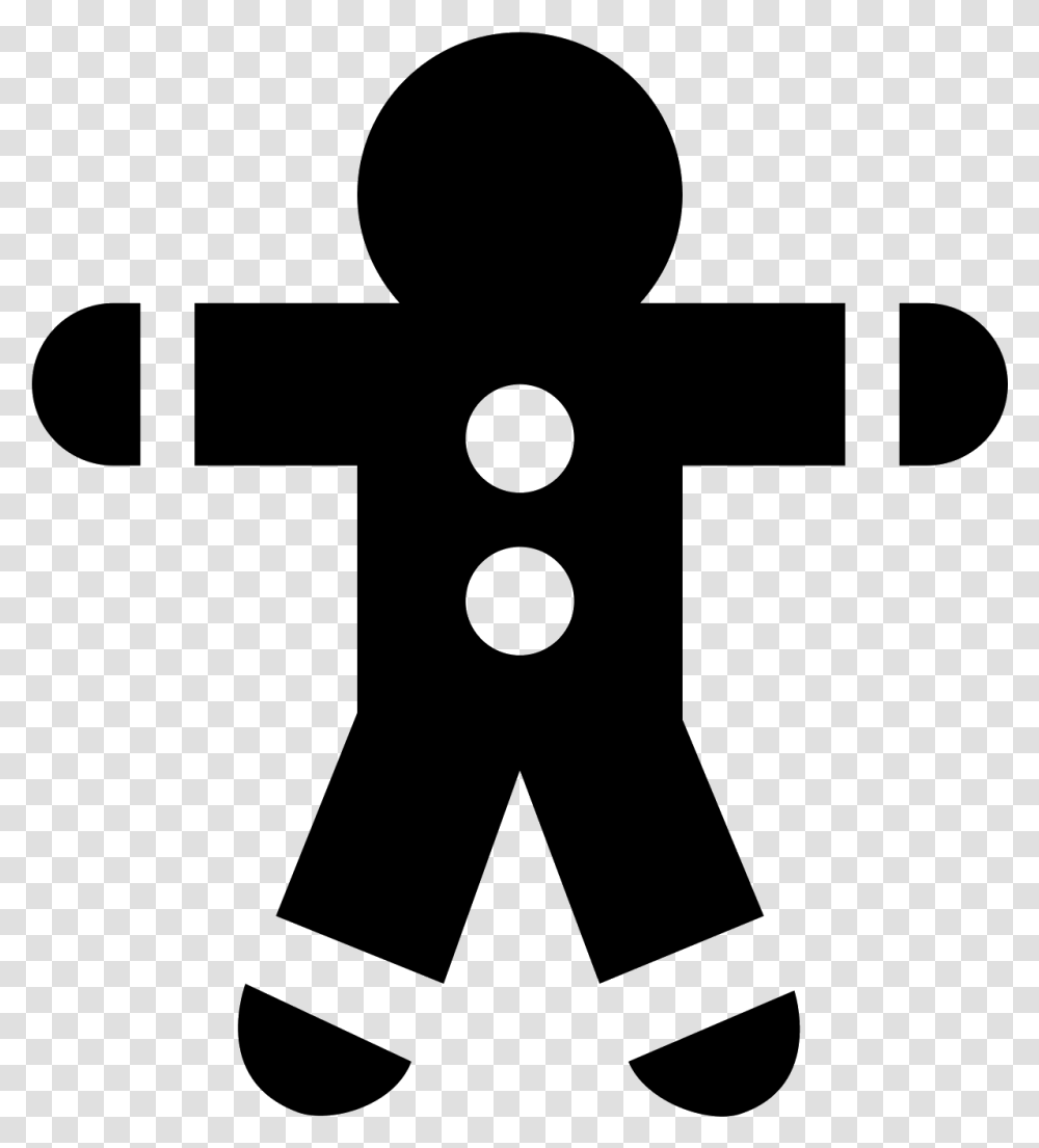 Gingerbread Man Icon, Gray, World Of Warcraft Transparent Png