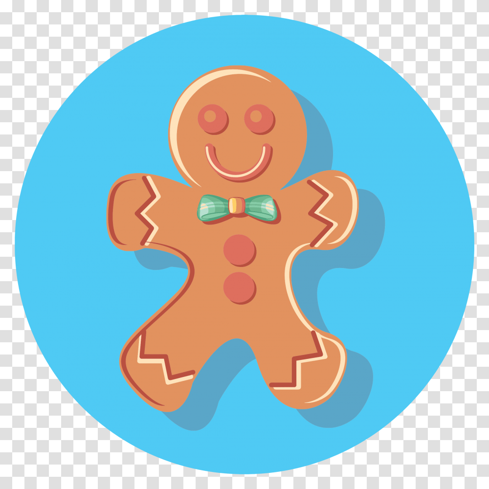 Gingerbread Man Icon Icons, Sweets, Food, Confectionery, Cookie Transparent Png