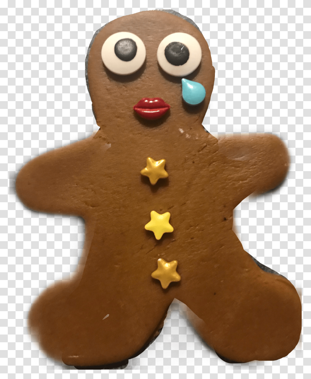 Gingerbreadman Gingerbread Cookies Christmas Family, Food, Biscuit, Sweets, Confectionery Transparent Png