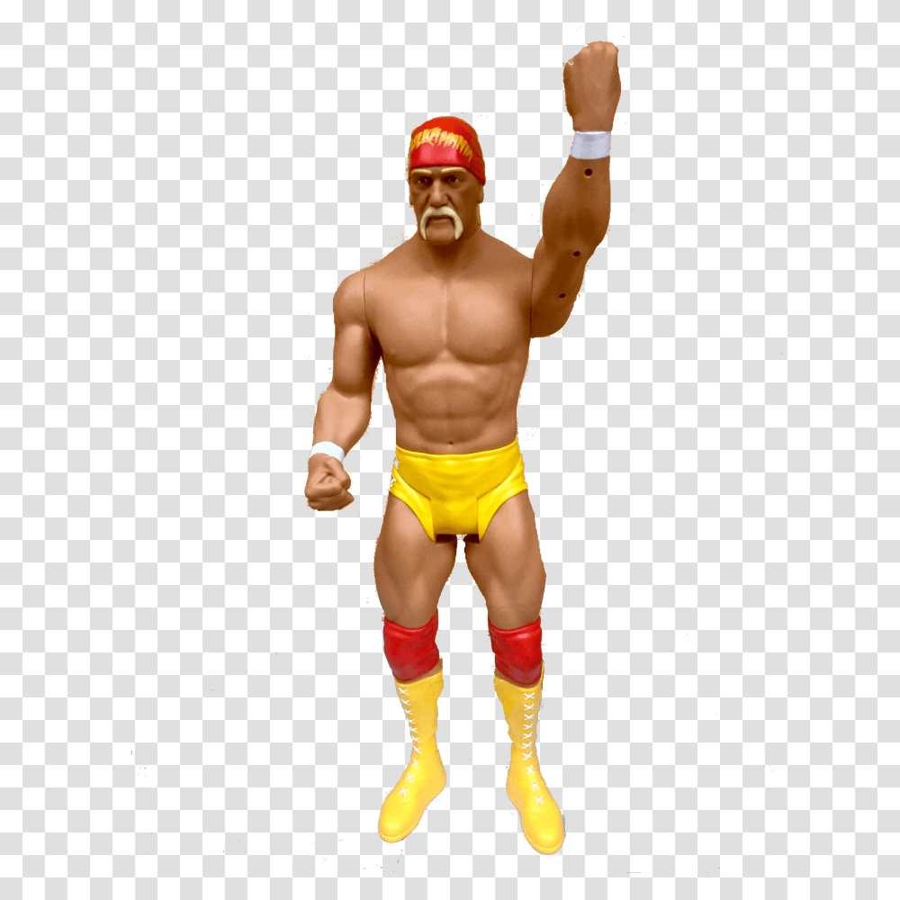 Giocattolo Hulk Hogan, Person, Arm, Costume Transparent Png