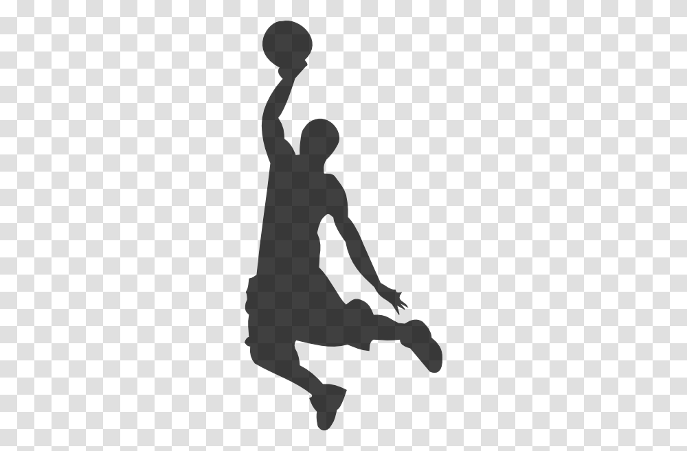 Gioppino Slamdunk Outline Clip Art, Silhouette, Kneeling, Person, Human Transparent Png