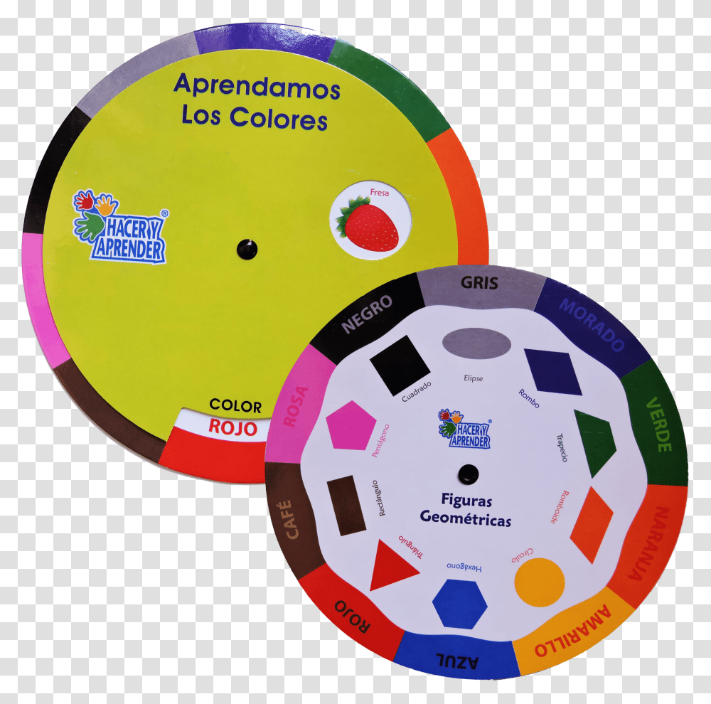 Gira Disco Y Aprender Colores Circle Transparent Png