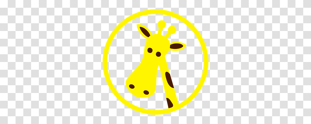 Giraffe Animals, Logo, Trademark Transparent Png