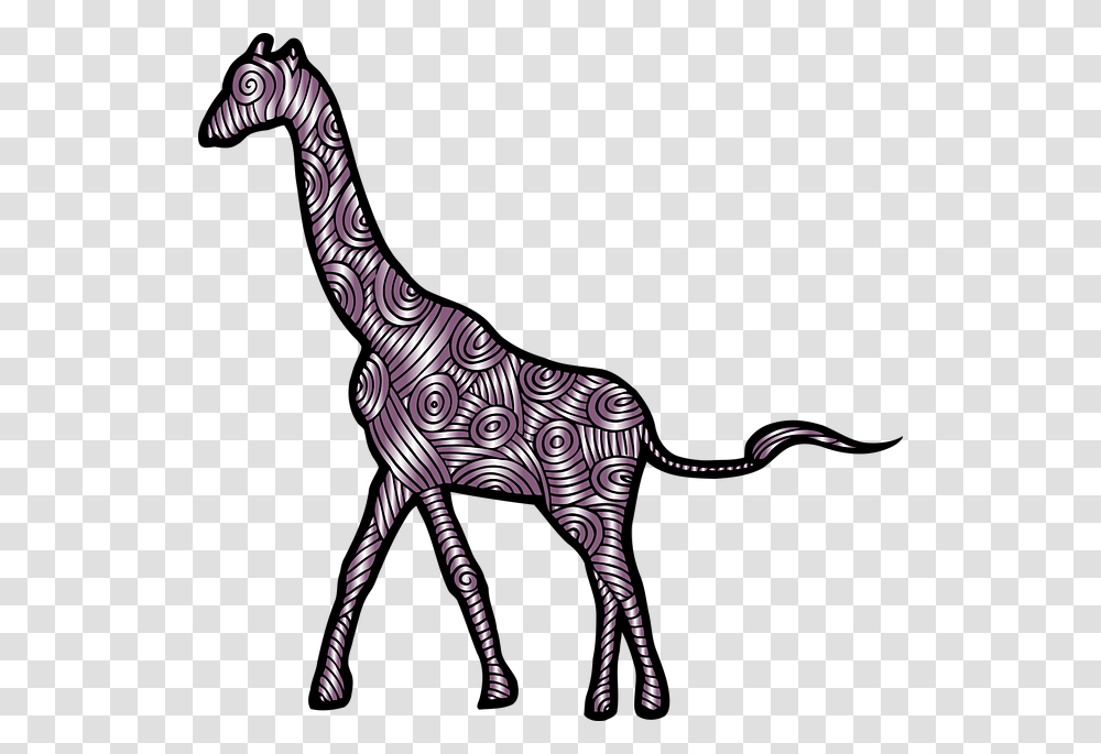 Giraffe Animal Mammal Decorative Decoration Zoo South African Giraffe Cartoon, Wildlife, Zebra, Impala, Antelope Transparent Png