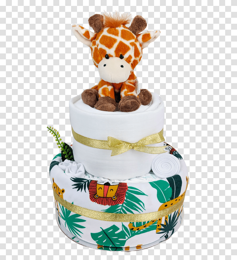 Giraffe, Cake, Dessert, Food, Birthday Cake Transparent Png