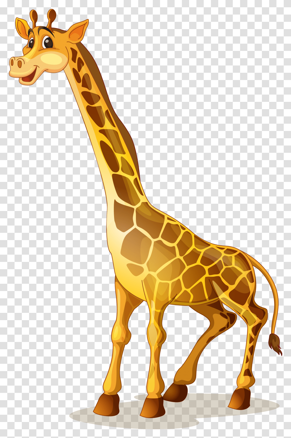 Giraffe Cartoon Illustration Free Hq Clipart Giraffe Cliparts, Wildlife, Mammal, Animal, Antelope Transparent Png