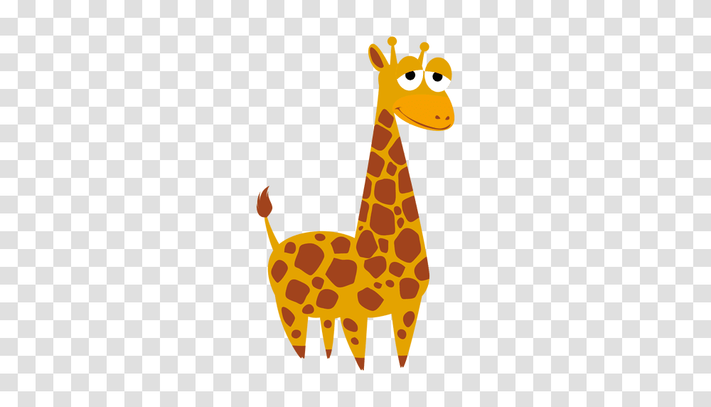 Giraffe Cartoon, Mammal, Animal, Wildlife, Antelope Transparent Png