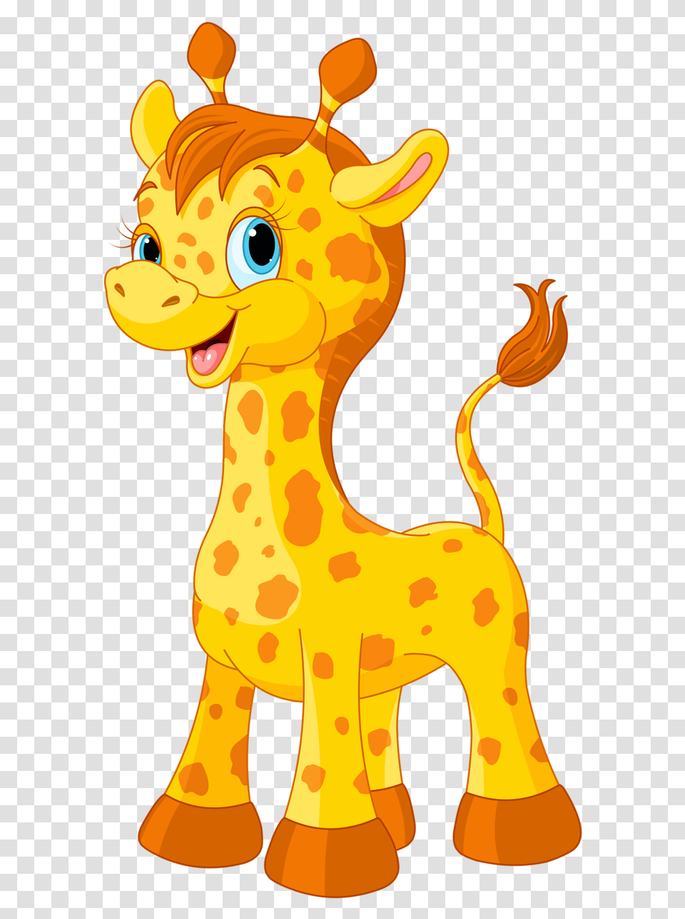 Giraffe Clipart Cute, Animal, Mammal, Pet, Bird Transparent Png