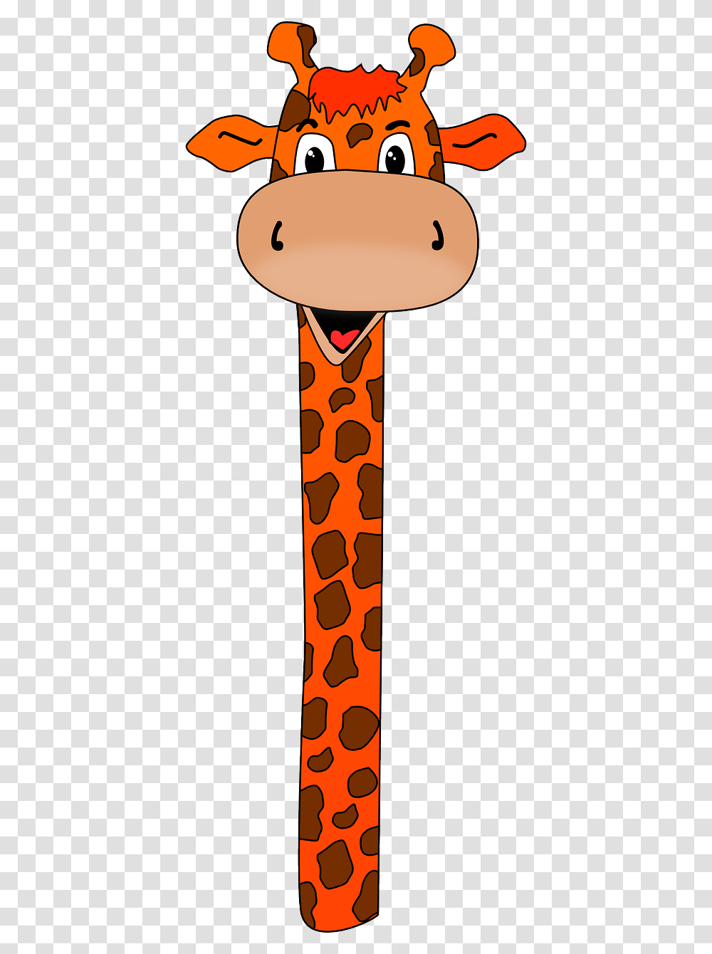 Giraffe Clipart Giraffe Head, Light, Key, Tool, Sword Transparent Png