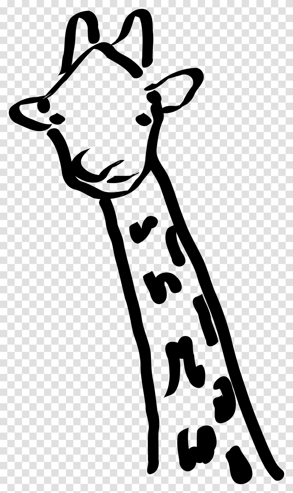 Giraffe Clipart, Gray, World Of Warcraft Transparent Png