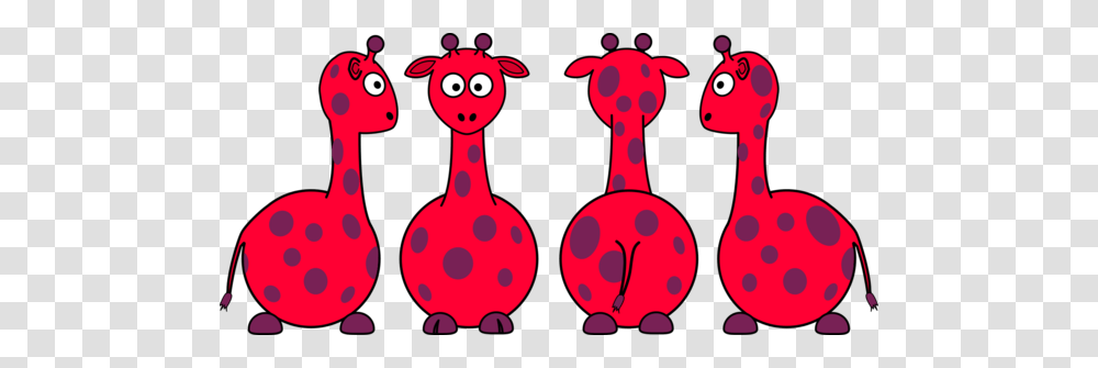 Giraffe Clipart Red, Animal, Bird, Pet, Kiwi Bird Transparent Png