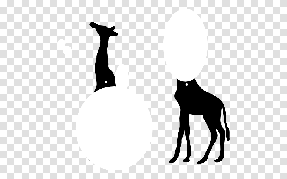 Giraffe Clipart Shadow, Silhouette, Dog, Pet, Canine Transparent Png