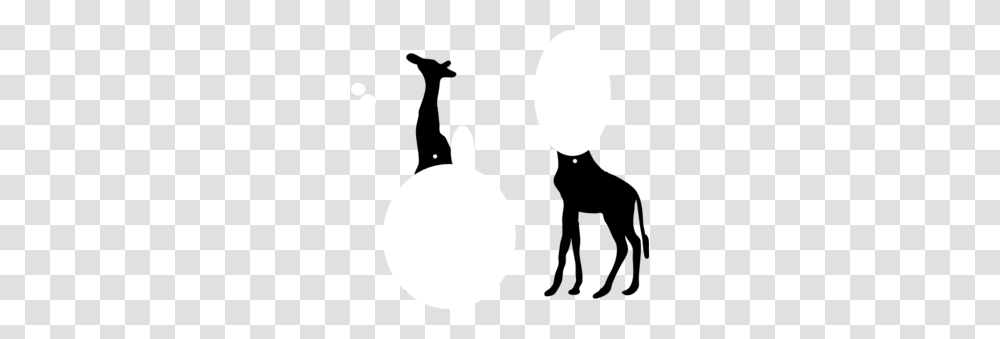 Giraffe Clipart Shadow, Silhouette, Moon, Outdoors, Nature Transparent Png