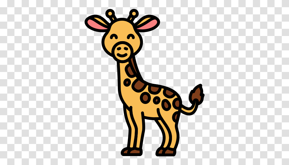 Giraffe Free Vector Icons Designed Animal, Deer, Wildlife, Mammal, Antelope Transparent Png