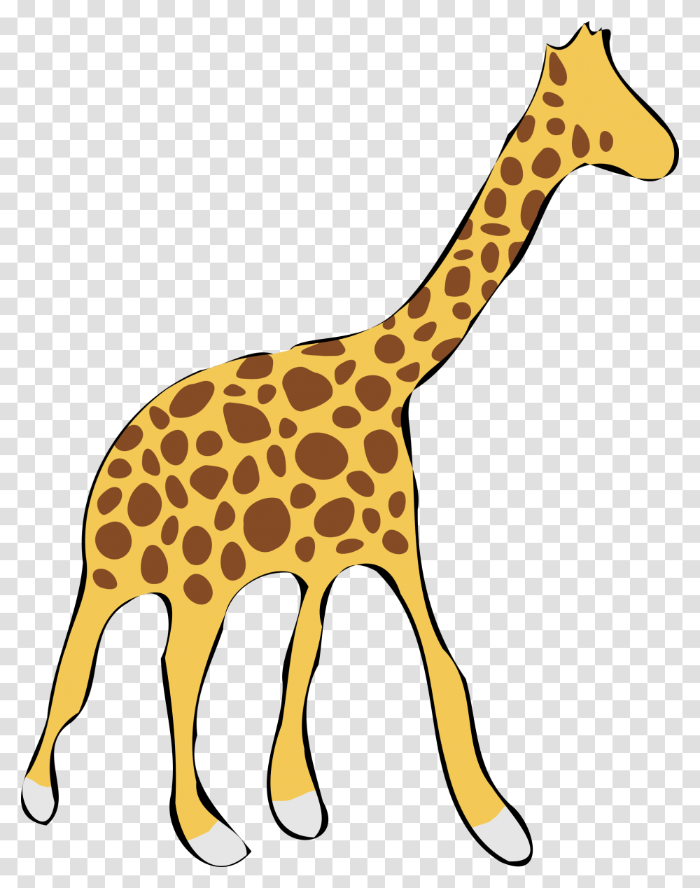 Giraffe Icons, Animal, Wildlife, Mammal Transparent Png