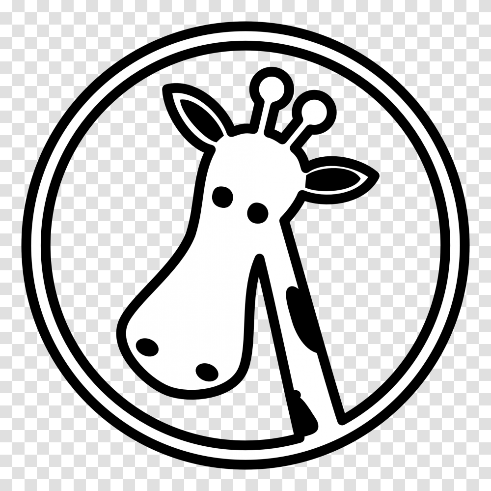 Giraffe Line Art, Mammal, Animal, Sheep Transparent Png