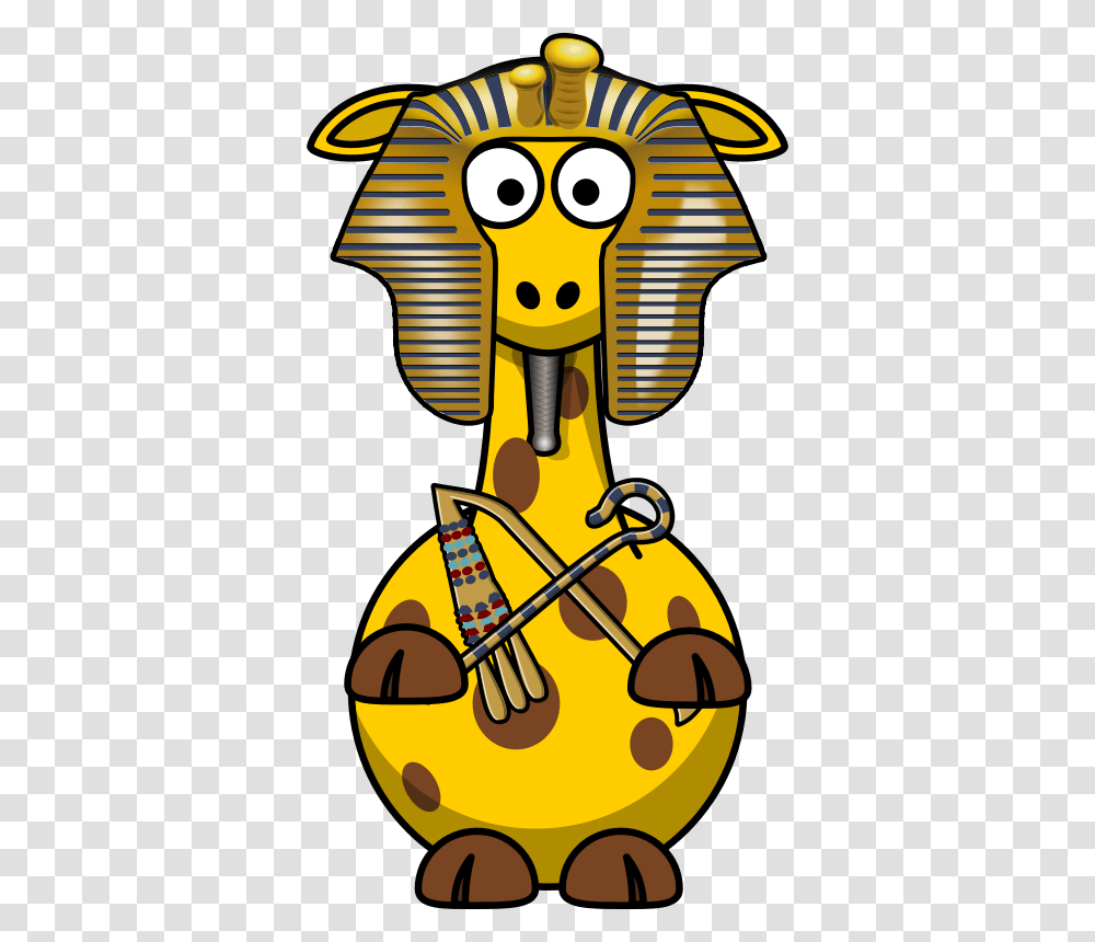 Giraffe Pharao, Animals, Leisure Activities, Musical Instrument Transparent Png