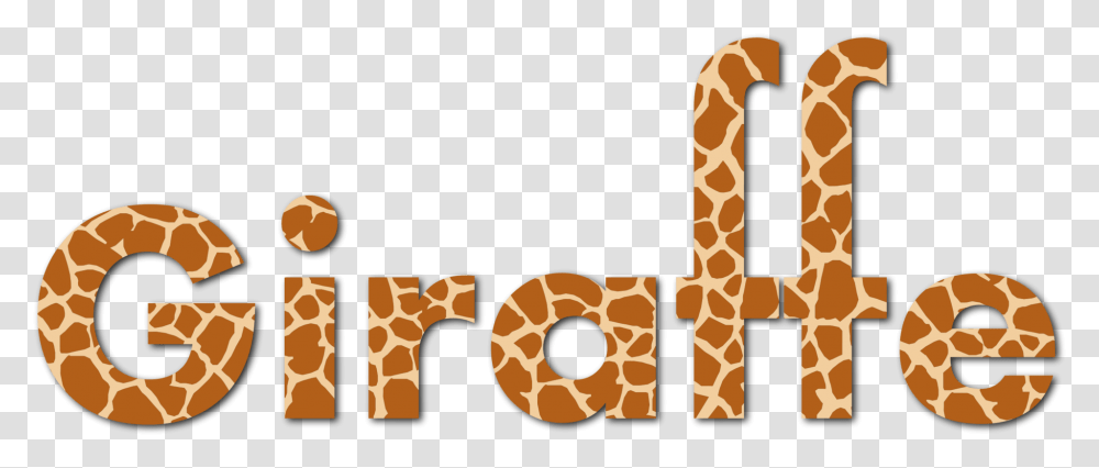 Giraffidaetextgiraffe Giraffe Fonts Free Download, Bread, Food, Cracker, Pretzel Transparent Png