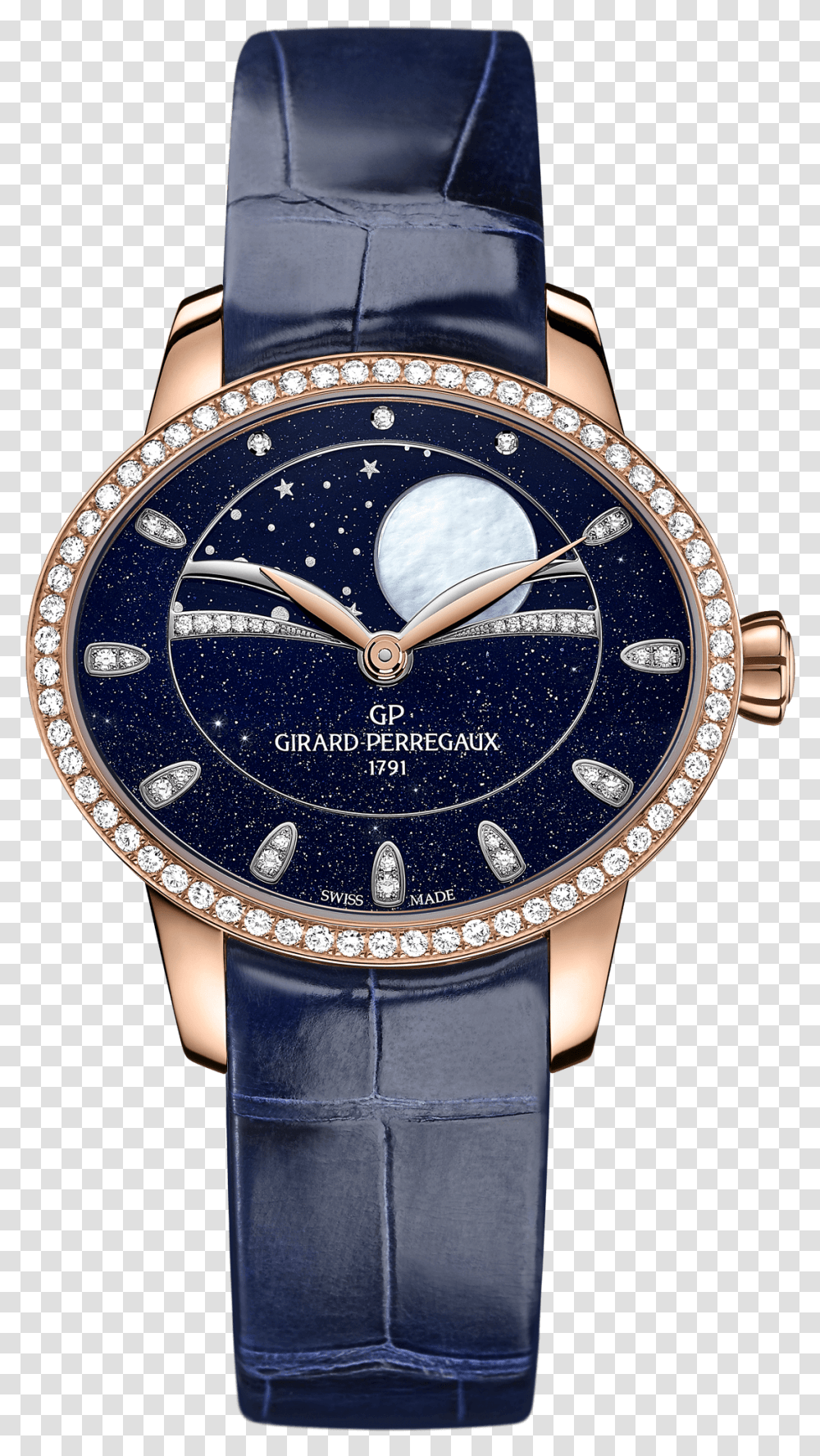 Girard Perregaux Cat's Eye Celestial, Wristwatch Transparent Png