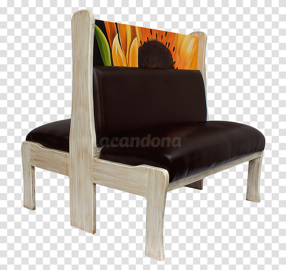 Girasol Booth Chair, Furniture, Armchair Transparent Png
