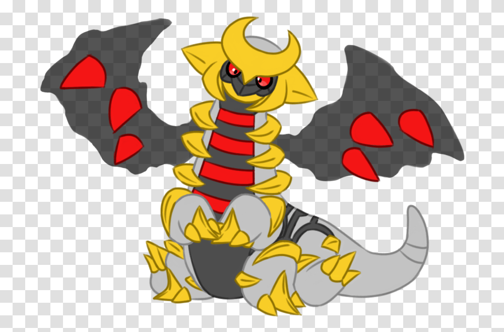 Giratina Cartoon, Animal, Mammal, Graphics, Pet Transparent Png