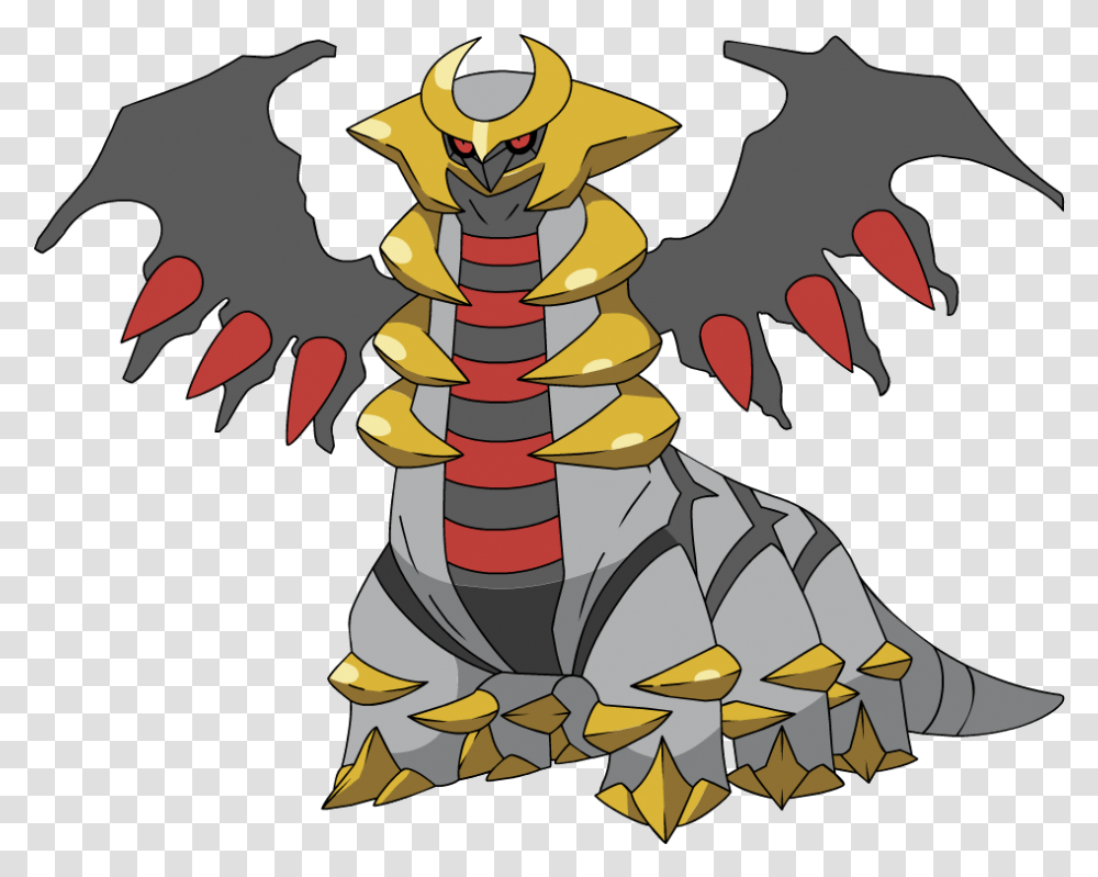 Giratina Cg Art Shiny Giratina Pokemon Go, Hook, Claw Transparent Png