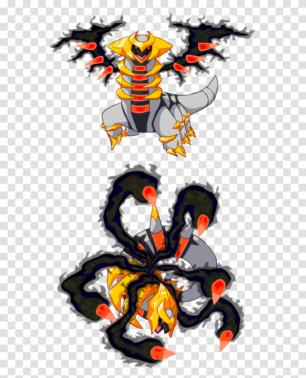 Giratina, Modern Art, Poster, Advertisement Transparent Png