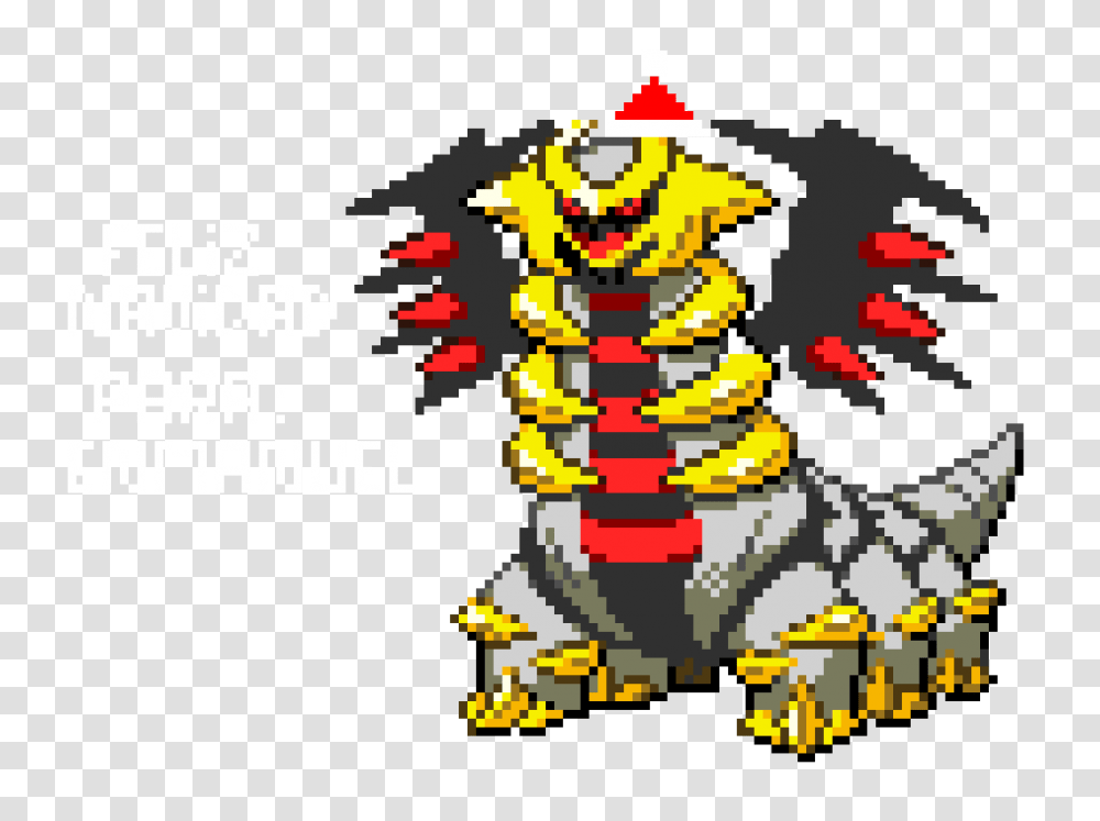 Giratina Pixel Art Maker, Tree, Plant, Poster Transparent Png