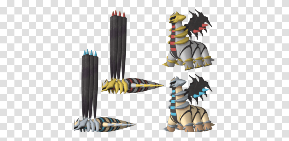 Giratina Pokemon Character Free 3d, Toy, Wasp, Bee, Insect Transparent Png