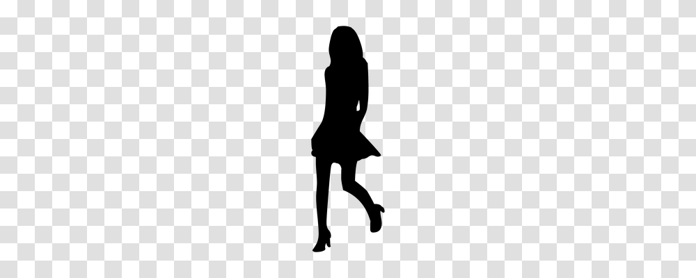 Girl Person, Leisure Activities, Silhouette, Musical Instrument Transparent Png