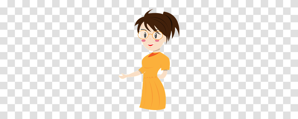 Girl Person, Female, Book Transparent Png