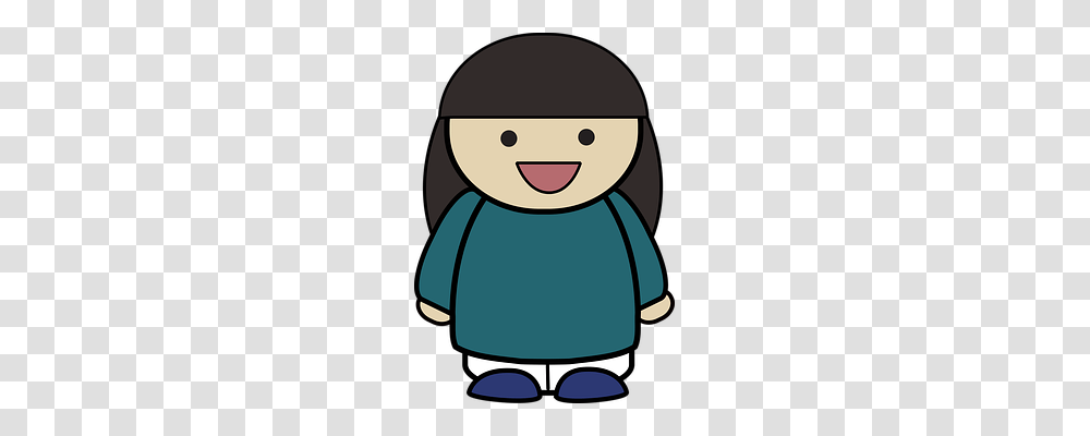 Girl Person, Toy, Plush Transparent Png