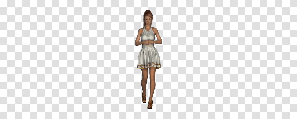 Girl Person, Dress, Female Transparent Png